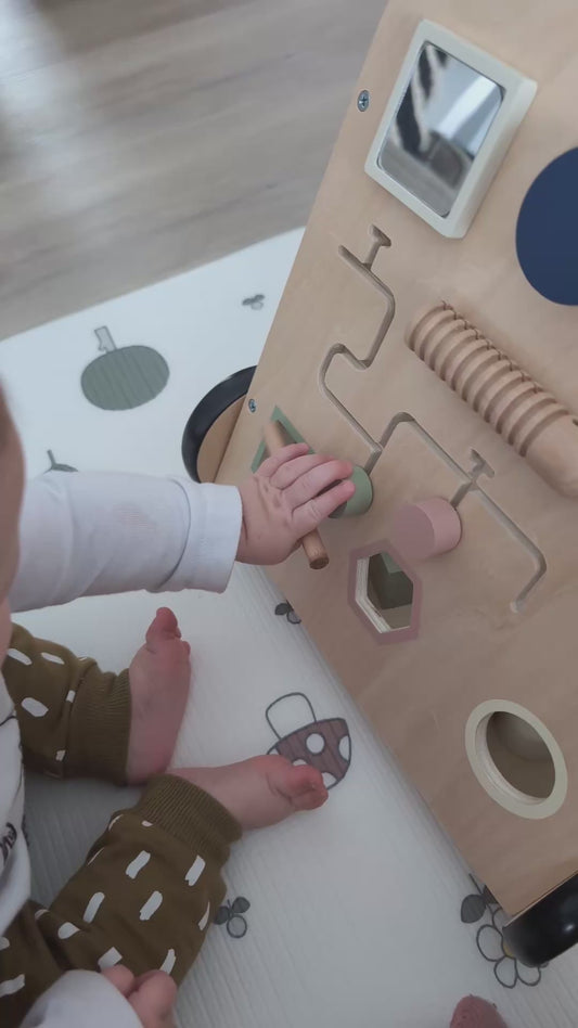 Baby Shocked When His Toy Seemingly Comes to Life