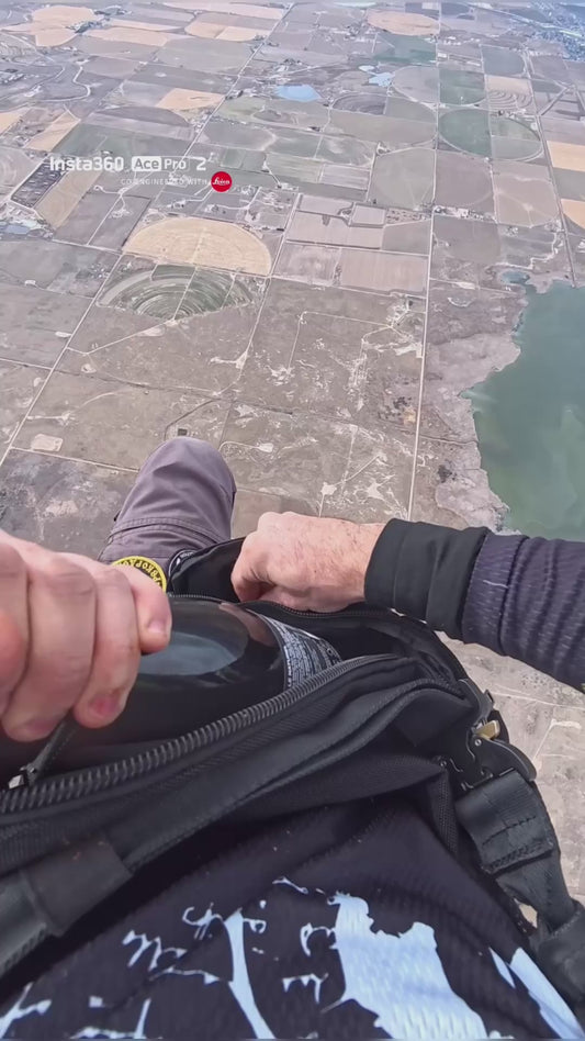 Skydiver Drinks Entire Bottle of Red Wine Mid-Air