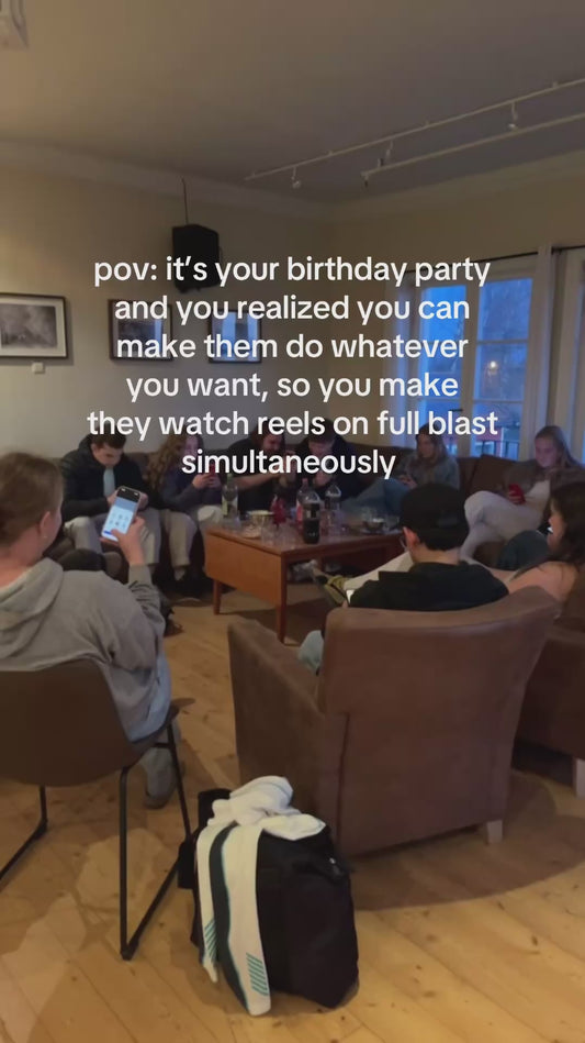 Woman Gets Everyone to Watch Reels at Full Volume Simultaneously