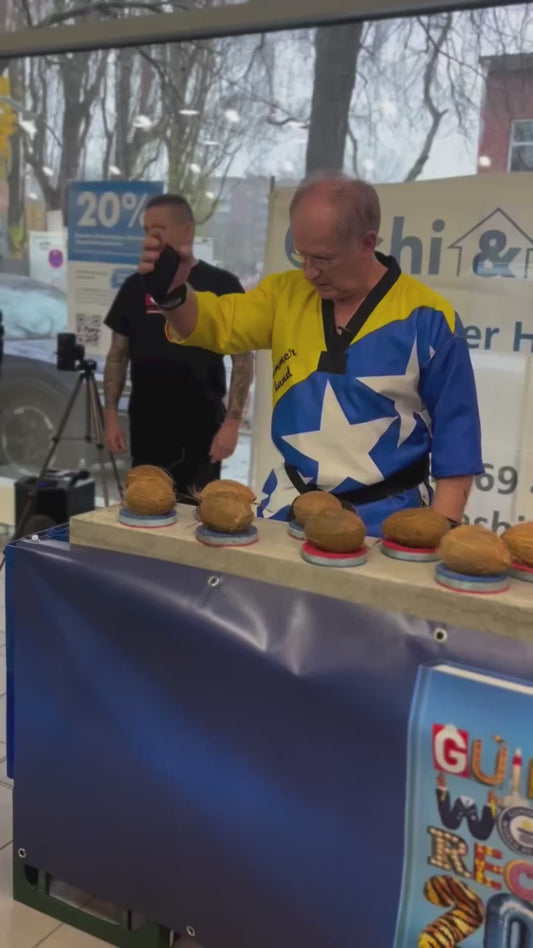 Mr Hammerhand Breaks Three World Records in One Day