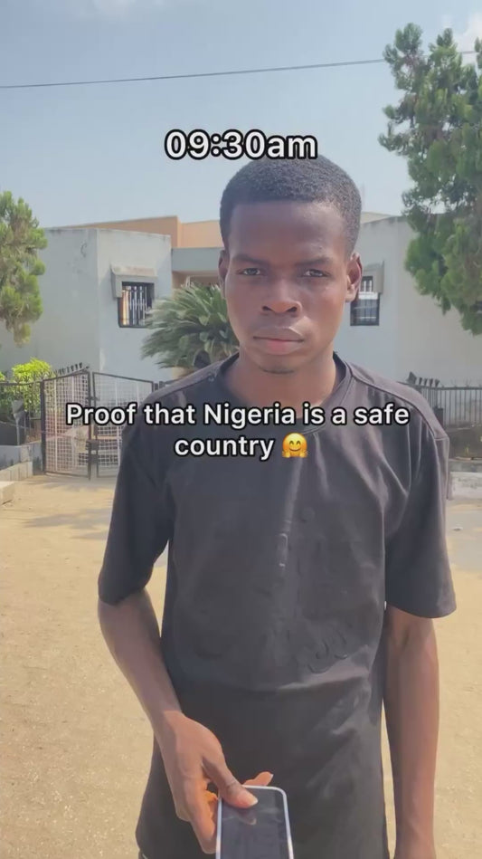 “Proof That Nigeria is a Safe Country” Skit