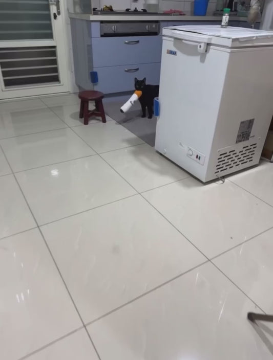 Cat ‘Smokes’ Large Cigarette Plushie