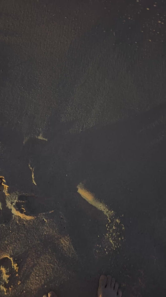 Breathtaking Nighttime Footage of Beach