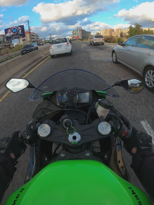 Kid Left Awestruck by Passing Biker