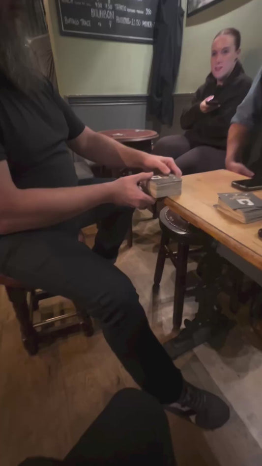 Guy Pulls Off Impressive Beer Mat Flip