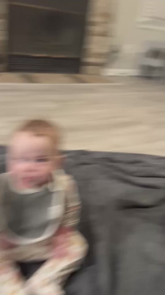 Baby Adorably Tries to Copy Grown-Ups