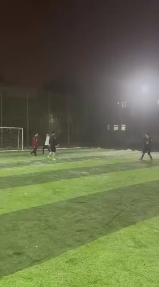 Clean Rainbow Flick in Small-Sided Football Match