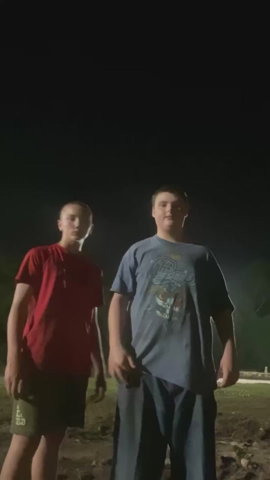 Two Teens Attempt Wild Jackass-Inspired Dirt Stunts at Night