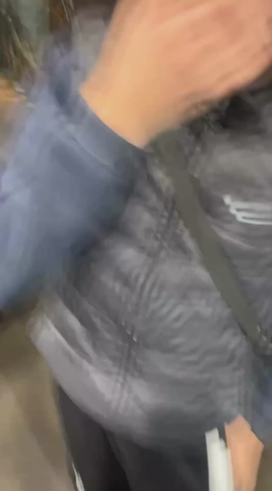 Two Friends Can't Stop Laughing After Spray Painting Fake Beard