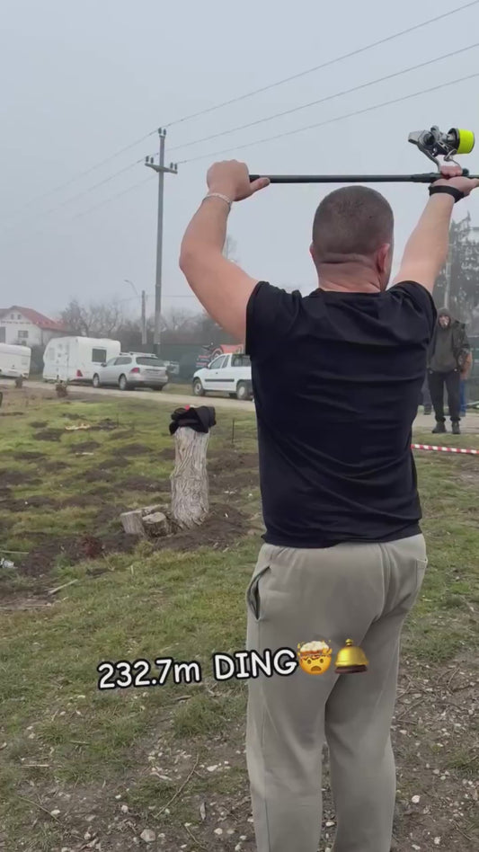 Man Casts Incredible 232.7 Metre “DING” With Fishing Rod