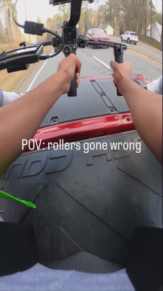 Driver Hilariously Spoils Car Shoot