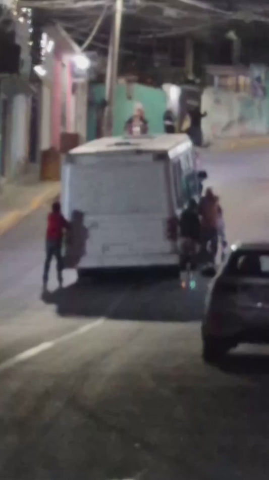 Rollerbladers Race Down Steep City Hills at High Speed After Dark