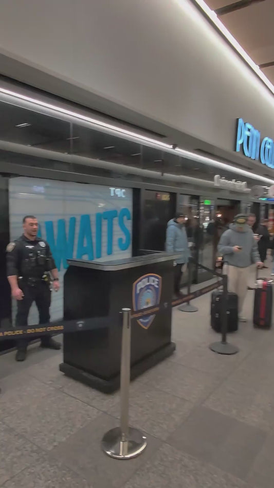 Man Does Money Spread in Front of Police Officers