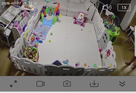 Father Trips Over Child's Play Equipment - Twice