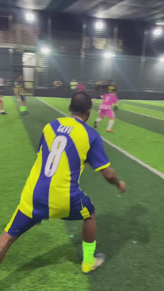 Football Player Scores Incredible Goal as Commentator Goes Wild