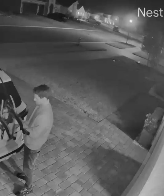 Pet Rabbit Caught Trying to Runaway Late at Night