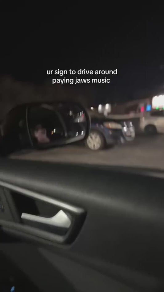 Driving Around While Playing Jaws Music