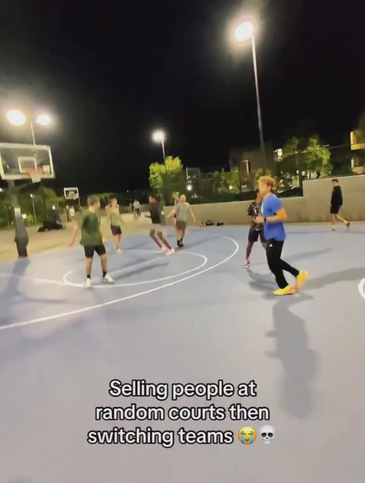 Guy Pretends to be Bad at Basketball, Then Switches Teams